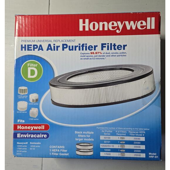 Honeywell HRF-D1 True HEPA Filter D Air Purifier - Picture 1 of 4